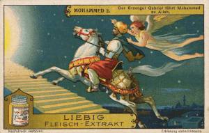 Islamic-art-german-1928-advert-for-meat-extract-bovril-equivalent-showing-gabriel-guiding-muhammad-on-flying-horse-to-god.jpg