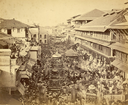 Muharram procession baroda 1880.jpg